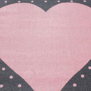 Ayyildiz Dětský kusový koberec Bambi 830 Pink | Růžový Typ: 120x170 cm