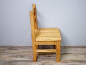 Jídelní židle 16035A 90x42x45 cm dřevo masiv