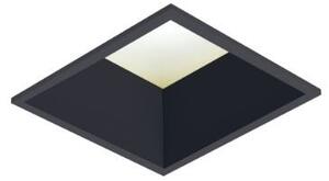 BPM 20120.02.RF.BK-BK.OP.ST.9.30 AKCE - Zápustné svítidlo ALDAIA černé 16W LED 3000K 1520lm (staré obj.číslo 20121.BK.3K) - BPM