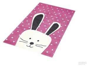 Dětský kusový koberec Pastel Kids 52/RVR | růžový Typ: 120x170 cm