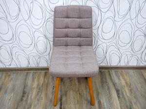 Čalouněná židle 16473A 80x42x57 cm textilie dřevo