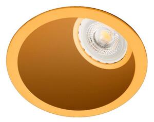 FRESH zapuštěné stropní svítidlo wall washer, zlatá, GU10 25st - FARO