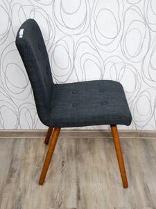 Čalouněná židle 15193A 82x41x50 cm textilie dřevo