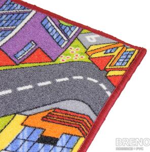 Dětský kusový koberec Big City | vícebarevný Typ: 100x165 cm