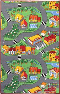 Dětský kusový koberec Little Village | vícebarevný Typ: 100x165 cm