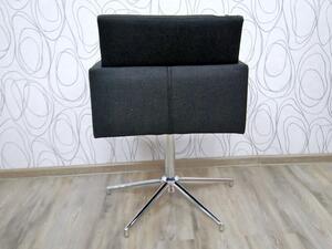 Otočná židle křeslo BAILY 16735A 80x55x58 cm kov textilie