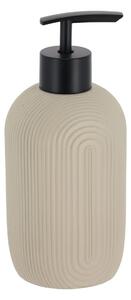 Dávkovač mýdla Elya, béžová/s černými prvky, 400 ml