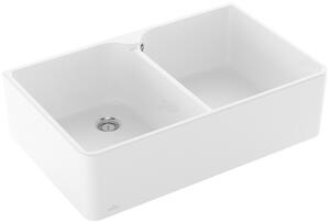Villeroy & Boch Farmhouse keramický dřez 79.5x50 cm bílá 638001R1