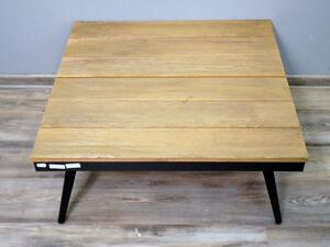 Konferenční stolek 17012A 31x76x76 cm dřevo kov