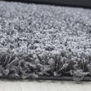 Ayyildiz Chlupatý kusový koberec Life Shaggy 1500 šedý Typ: kulatý 160 cm