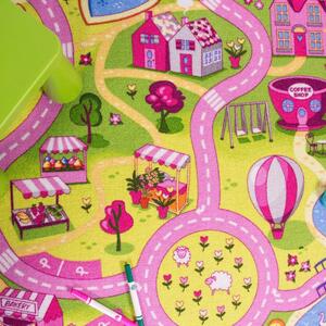Dětský kusový koberec Sweet Town | vícebarevný Typ: 100x165 cm