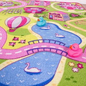 Dětský kusový koberec Sweet Town | vícebarevný Typ: 100x165 cm