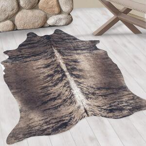 Ayyildiz koberce Kusový koberec Etosha 4115 brown (tvar kožešiny) - 100x135 tvar kožešiny cm