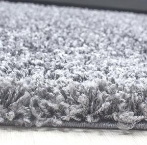 Ayyildiz Chlupatý kusový koberec Life Shaggy 1500 světle šedý Typ: 100x200 cm