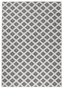 NORTHRUGS - Hanse Home koberce Kusový koberec Twin-Wendeteppiche 103126 grau creme – na ven i na doma - 200x290 cm