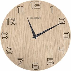 KUBRi KU3011 - 10 cm hodiny od českého výrobce s tichým chodem