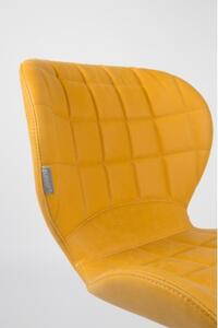 ZUIVER OMG LL židle žlutá