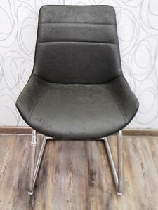 Čalouněná židle SAVAL 19805A 87x56x60 cm kov textilie
