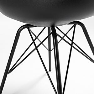 RALF EPOXY židle černá