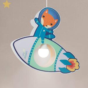 Raketové závěsné světlo Little Astronauts