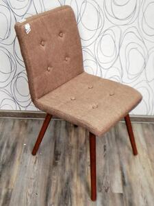 Čalouněná židle 19872A 82x43x55 cm dřevo textilie 1x K