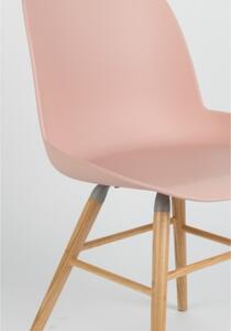 ZUIVER ALBERT KUIP židle růžová