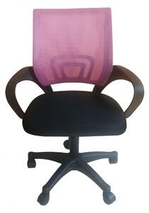 Shoptop Otočná židle MORIS růžová