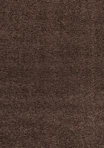 Ayyildiz Chlupatý kusový koberec Dream Shaggy 4000 hnědý Typ: 80x150 cm