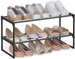 SONGMICS Botník Clarna 68 cm černý