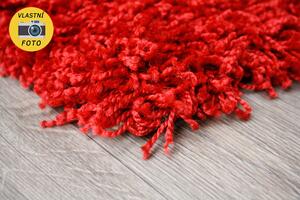 Ayyildiz Chlupatý kusový koberec Dream Shaggy 4000 červený Typ: 60x110 cm