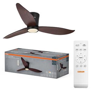 Stropní ventilátor Fohn 1168 mm 41 W, laditelná bílá