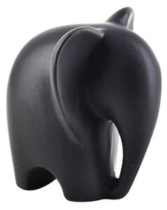 Mondex Keramický slon MIA BLACK I matně černý