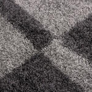 Ayyildiz Chlupatý kusový koberec Gala Shaggy 2505 Grey | šedý Typ: 280x370 cm
