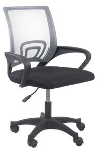 Topeshop Otočná židle MORIS - šedá