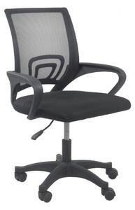 Shoptop Otočná židle MORIS - černá