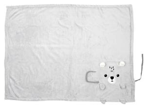 Home Deco Kids Dětská deka medvěd šedá 100 x 75 cm