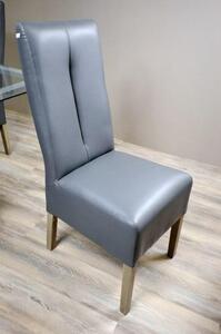 Čalouněná židle 8302A 105x40x50 cm koženka dřevo