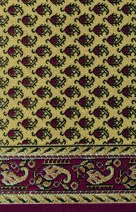 Klasický koberec běhoun Romance 8312 | vínový Šíře role: šíře 67 cm