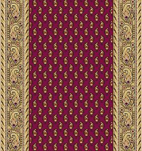 Klasický koberec běhoun Romance 8382 | vínový Šíře role: šíře 67 cm