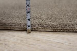 Lano - koberce a trávy Neušpinitelný kusový koberec Nano Smart 261 hnědý - 60x100 cm