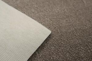 Lano - koberce a trávy Neušpinitelný metrážový koberec Nano Smart 261 hnědý - Bez obšití cm