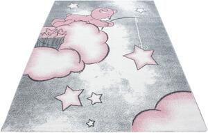Ayyildiz Dětský kusový koberec Kids 580 Pink | růžový Typ: 160x230 cm