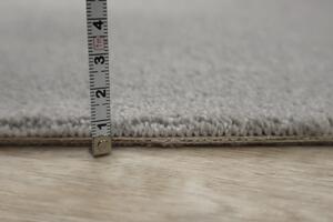 Lano - koberce a trávy Neušpinitelný kusový koberec Nano Smart 880 šedý - 200x200 cm