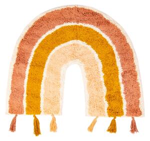Sass & Belle Dětský koberec Earth Rainbow oranžový 60 x 50 cm