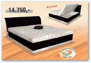 Čalouněná postel - dvoulůžko KLAUDIE 170x200cm