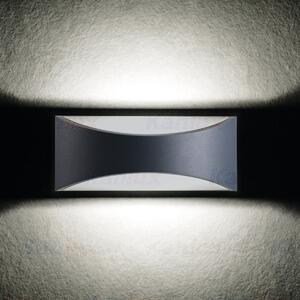 KANLUX Venkovní nástěnné LED osvětlení LOBI, černé 29260