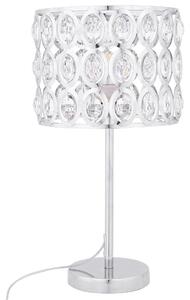 Stolní lampa TENNA Křišťál Stříbrná