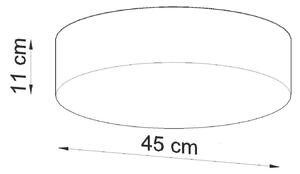 Stropní svítidlo ARENA 45 šedé