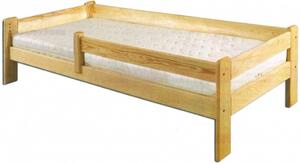Drewmax Dřevěná postel 90x200 LK137 borovice