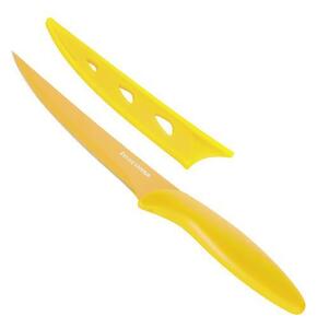 Nůž univerzální antiadhezní PRESTO TONE - Žlutý-12 cm